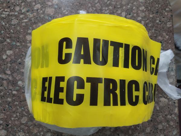 Underground Barricade Tape / Underground Cable Tape