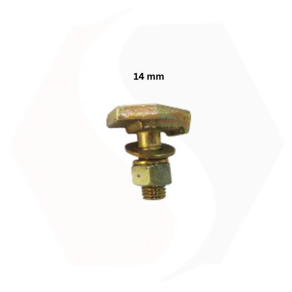 Durable and precision-engineered 14 mm lift guide clip designed for secure and stable attachment of lift guide rails in elevator systems. Manufactured from high-strength galvanized or stainless steel for corrosion resistance and long-term performance in both residential and commercial lift installations. Easy to install with a reliable grip, this clip ensures accurate rail alignment and vibration reduction during elevator operation. Ideal for elevator maintenance, modernization, and new lift installations, meeting industry safety standards and load requirements.