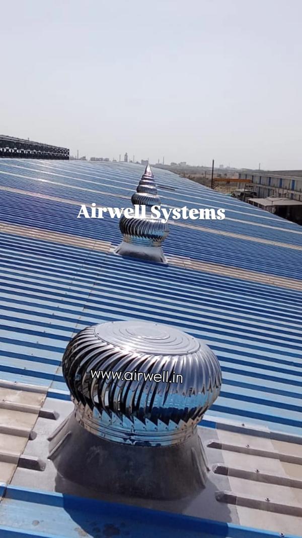 Airwell Systems specializes in a diverse range of products, including Turbo Ventilators, Rooftop Ventilators, Air Ventilators, Stainless Steel Roof Ventilators, Motorized Roof Extractor Fans, Roof Extractor Fans, Drop Hammer Exhaust Fans, axial flow fan, industrial man cooler fan,Polycarbonate Skylight Profile Sheets, FRP Profile Sheets, FRP Bases, and GI Bases.For inquiries, customers can reach Airwell Systems at the following contact details:Contact Number: +91 99137 38137, 99784 46699Email: info@airwell.in