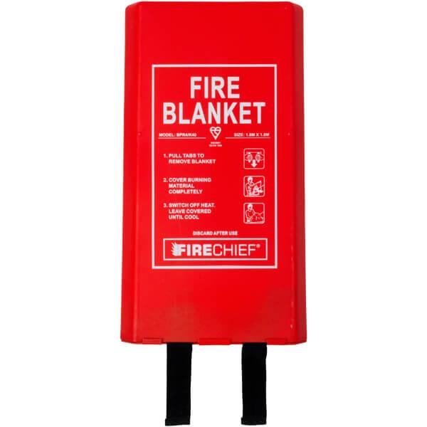 A fire blanket is a safety device designed to extinguish small fires at their early stages. Made from fire-resistant materials such as fiberglass or Kevlar, it works by smothering flames and cutting off the fire's oxygen supply. Fire blankets are especially useful for kitchen fires, clothing fires, or when a person’s clothing catches fire. They are easy to use—simply pull from the container, unfold, and gently place over the fire without throwing. Fire blankets are ideal for homes, kitchens, workshops, and laboratories. They require no maintenance and are effective against Class A (ordinary combustibles), B (flammable liquids), and F (cooking oils and fats) fires. Compact and easy to store, they are an essential part of any fire safety kit. Suitable for use by adults and children, fire blankets provide a fast, reliable, and non-toxic method of fire suppression, especially where fire extinguishers may be too bulky or complex to operate.