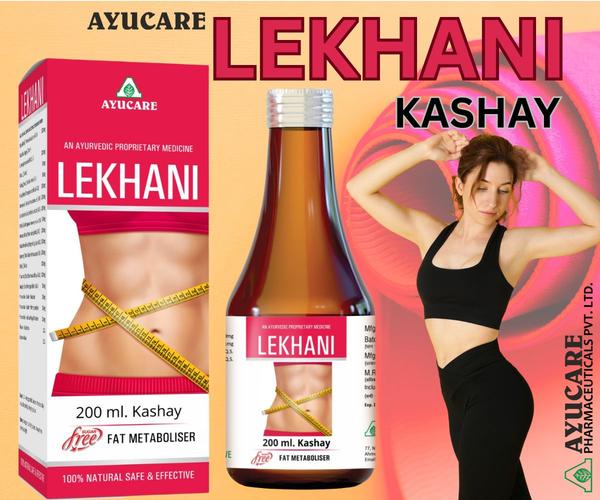 Minimum Order Quantity: 96 PieceUsage/Application PersonalPackaging Size 200 ml,400 mlForm SyrupMaterial HerbalColor BrownAge Group 18 +Usage Commercial,Clinical,Hospital,PersonalMedicine Type AyurvedicProduct Type Finished ProductPackaging Type Pet BottleBrand AyucareDose 2 to 3 times in a dayType AyurvedicLekhani Kashay