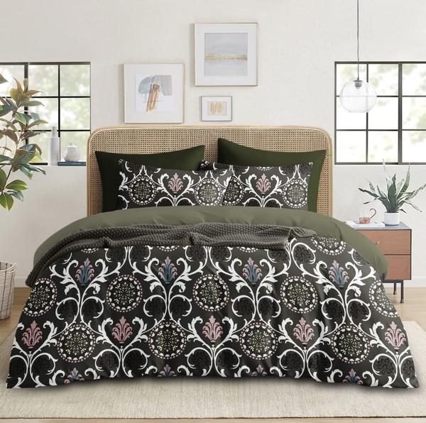 FEELEASYQueen size beds Elastic fitted Bedsheet 1+2Glaze CottonRate 450.00+GST Gift packing