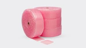 AIR BUBBLE ANTI STATIC Air bubble film made out natural color PE polymer 	easy to use with good cushioning support	highly reliable for fragile product support