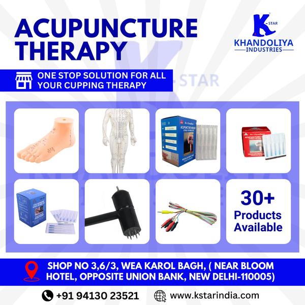 Kstar India – Khandoliya IndustriesYour Trusted Partner in Holistic Wellness and Therapeutic SolutionsWelcome to Kstar India – Khandoliya Industries, a leading Manufacturer & Supplier of high-quality health and wellness products, based in the heart of Karol Bagh, New Delhi. With a strong commitment to traditional healing systems and modern therapeutic practices, we offer an extensive range of products that cater to practitioners, clinics, and individuals seeking holistic well-being.🌿 Our Product Range Includes:Acupuncture Needles – Precision-made for professional use.Acupressure Therapy Tools – Stimulate healing points for natural relief.Magnetic Therapy Products – Channel magnetic energy for improved wellness.Physiotherapy Equipment – Trusted tools for rehabilitation and therapy.Cupping Therapy Sets – Traditional suction therapy kits for detoxification.Sujok Acupuncture Devices – Compact and effective for Sujok practitioners.Chiropractic Tools – Equipment for spinal and muscular adjustment.Kinesio Taping Products – Advanced muscle support and pain management.Massagers – Handheld and electric massagers for deep tissue relief.Yoga Accessories – Mats, belts, blocks, and more for every yogi.Naturopathy & Panchakarma Tools – Essentials for natural healing and Ayurvedic detox.We are proud to serve wellness centers, therapists, naturopaths, and retailers with durable, reliable, and affordable health care products that promote natural healing and body balance.📍 Visit Us:Kstar India (Khandoliya Industries)Shop No. 3, 6/3, WEA, Karol Bagh, New Delhi - 110005🧭 Direction:Nearest Metro Station: Karol Bagh (Gate No. 4)Exit and head towards Pillar No. 98, Gurudwara Road, near RBL Bank.📞 Contact Us:+91 9413023521, 9625359462, 9599672088, 8800672088🙏🏼 धन्यवादभगवान सिंह चौधरीKSTAR INDIA (KHANDOLIYA INDUSTRIES) – Serving Wellness, Naturally.Let me know if you'd like this adapted for a flyer, social media post, or website SEO format.Kstar India – Khandoliya IndustriesYour Trusted Partner in Holistic Wellness and Therapeutic SolutionsWelcome to Kstar India – Khandoliya Industries, a leading Manufacturer & Supplier of high-quality health and wellness products, based in the heart of Karol Bagh, New Delhi. With a strong commitment to traditional healing systems and modern therapeutic practices, we offer an extensive range of products that cater to practitioners, clinics, and individuals seeking holistic well-being.🌿 Our Product Range Includes:Acupuncture Needles – Precision-made for professional use.Acupressure Therapy Tools – Stimulate healing points for natural relief.Magnetic Therapy Products – Channel magnetic energy for improved wellness.Physiotherapy Equipment – Trusted tools for rehabilitation and therapy.Cupping Therapy Sets – Traditional suction therapy kits for detoxification.Sujok Acupuncture Devices – Compact and effective for Sujok practitioners.Chiropractic Tools – Equipment for spinal and muscular adjustment.Kinesio Taping Products – Advanced muscle support and pain management.Massagers – Handheld and electric massagers for deep tissue relief.Yoga Accessories – Mats, belts, blocks, and more for every yogi.Naturopathy & Panchakarma Tools – Essentials for natural healing and Ayurvedic detox.We are proud to serve wellness centers, therapists, naturopaths, and retailers with durable, reliable, and affordable health care products that promote natural healing and body balance.📍 Visit Us:Kstar India (Khandoliya Industries)Shop No. 3, 6/3, WEA, Karol Bagh, New Delhi - 110005🧭 Direction:Nearest Metro Station: Karol Bagh (Gate No. 4)Exit and head towards Pillar No. 98, Gurudwara Road, near RBL Bank.📞 Contact Us:+91 9413023521, 9625359462, 9599672088, 8800672088🙏🏼 धन्यवादभगवान सिंह चौधरीKSTAR INDIA (KHANDOLIYA INDUSTRIES) – Serving Wellness, Naturally.Let me know if you'd like this adapted for a flyer, social media post, or website SEO format.