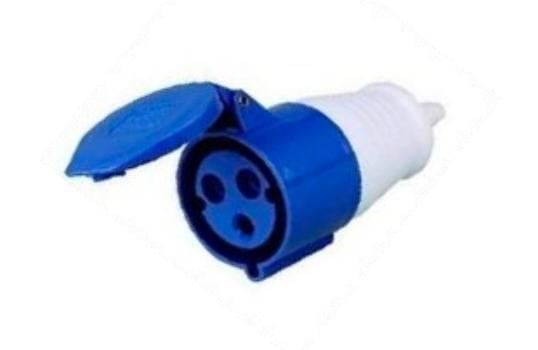 16A straight industrial socket