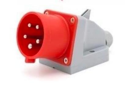 32A 5pin industrial reverse plug