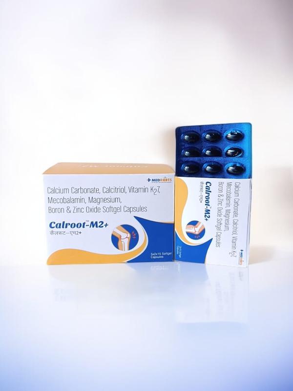 ombination of seven nutritional supplements. Calcitriol is a synthetic Vitamin D that regulates the absorption of calcium in the body and strengthens the bones. Calcium citrate increases calcium depositing in the bones that increase the density of the bones to them stronger. Vitamin K2-7 is a vitamin that improves bone and heart health. Methylcobalamin is an active form of Vitamin B 12. This helps in proper cell growth and development, helps in protein synthesis and production of blood cells (red and white blood cells). Zinc Oxide is a mineral supplement that works to boost up the immune system and also promotes growth. Magnesium Oxide is a mineral