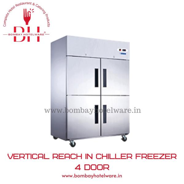 Vertical Reach-In Chiller Freezer – 4 Doors