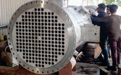 Expanded and Welded Tube-to-Tubesheet ConstructionIn heat exchanger manufacturing—especially for shell-and-tube types—expanded and welded refers to the method of attaching tubes to the tubesheet. In this process:Tubes are first expanded (mechanically or hydraulically) into the tubesheet holes, creating a tight, leak-resistant fit.Welding is then performed at the joint between the tube and tubesheet, providing additional strength, sealing, and resistance to leakage, especially under high pressure or corrosive conditionsWelded Heat Exchangers: Types and FeaturesWelded heat exchangers include several designs, such as:Welded Plate Heat Exchangers: Plates are welded together instead of being gasketed, allowing for higher pressure and temperature resistance, and minimizing the risk of leaks. These are compact, efficient, and suitable for demanding applications in pharmaceuticals, chemicals, and other process industries.Welded Spiral Heat Exchangers: Feature a spiral design with welded channels, providing exceptional resistance to fouling, efficient heat transfer, and easy cleaning. They are ideal for handling viscous, particulate, or dirty media.