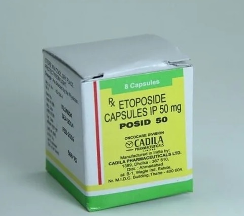 Etoposide Capsules Ip 50 MgGet Latest PriceManufacturer	Cadila Healthcare (Zydus)Prescription/Non prescription	PrescriptionPackaging Size	50 mgBrand	Posid 50Composition	EtoposideForm	CapsulesSHREE GURU PHARMA MIRA ROAD (E) POSID 50MG AVAILABLE AT WHOLE SALE RATE 