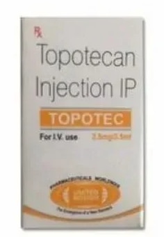 TOPOTEC 2.5MG INJGet Latest PriceManufacturer	UNITED BIOTECHBrand	TOPOTEC 2.5 MG INJPackaging	VIALPackaging Size	BOXPrescription/Non prescription	PrescriptionForm	InjectionSHREE GURU PHARMA MIRA ROAD (E) TOPOTEC 2.5MG INJECTION AVAILABLE AT WHOLE SALE RATE