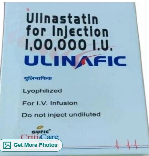 ULINAFIC INJECTIONGet Latest PricePackaging Type	VIALQuantity Unit	VialBrand	ULINAFICBRAND NAME	ULINAFIC INJECTIONSHREE GURU PHARMA MIRA ROAD (E) ULINAFIC INJECTION AVAILABLE AT WHOLE SALE AVAILABLE Yes, I am interested!