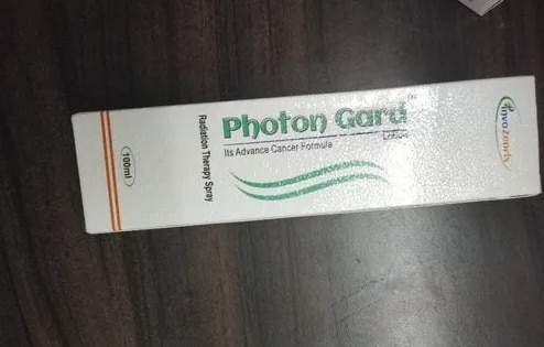 Radiation Therapy SprayGet Latest PriceCancer Type	Advance Cancer FormulaPast Surgery	YesPacking Size	100 mlBrand	Photon GardSalt Composition	Radiation Therapy SpraySHREE GURU PHARMA MIRA ROAD (E) PHOTON GARD INEJCTION  AVAILABLE AT WHOLE SALE                                
