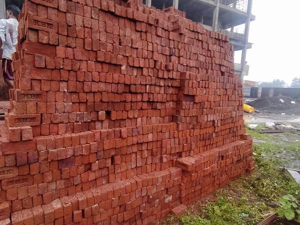 Construction bricks are solid, rectangular building materials commonly used for making walls, foundations, and other structures. Made from clay or cement, they are shaped, dried, and then fired or cured for strength and durability. Bricks are known for their high load-bearing capacity, fire resistance, and long-lasting performance. They offer good insulation against heat and sound, making them suitable for residential and commercial buildings. Available in various types—such as red clay bricks, fly ash bricks, and concrete bricks—they are easy to work with and provide a neat, uniform finish. Bricks remain a reliable and widely used material in construction worldwide.