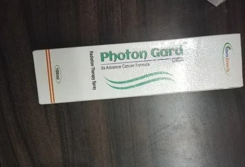 Radiation Therapy SprayGet Latest PriceCancer Type	Advance Cancer FormulaPast Surgery	YesPacking Size	100 mlBrand	Photon GardSalt Composition	Radiation Therapy SpraySHREE GURU PHARMA MIRA ROAD (E) PHOTON GARD INEJCTION  AVAILABLE AT WHOLE SALE                                