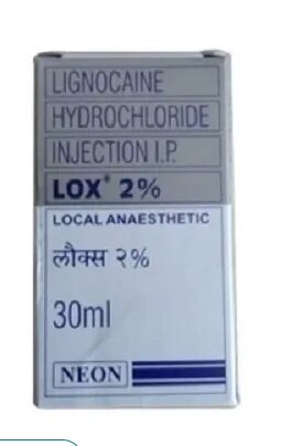 LOX 2% 30ML INJGet Latest PriceBrand Name	LOX 2% 30ML INJManufacturer	NEONDose	30MLPackaging Type	BOX PACKINGPackaging Size	BOXComposition	LIGNOCAINUsage/Application	INJECTIONPrescription/Non prescription	PrescriptionSHREE GURU PHARMA MUMBAI LOX 2% 30ML INJECTION AVAILABLE AT WHOLE SALE RATE