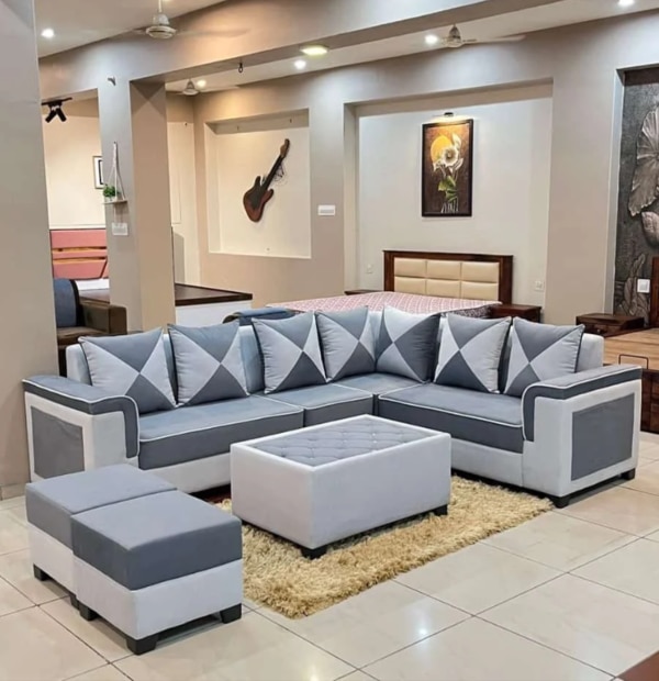 Designer Sofa Set ManufacturerROYAL FURNITURE – Leading Designer Sofa Set ManufacturerROYAL FURNITURE is a top-tier Designer Sofa Set Manufacturer, known for creating luxurious and customized sofa sets that reflect elegance, comfort, and modern aesthetics. Our designer sofas are crafted using premium-quality fabric, superior cushioning, and durable frames to offer a perfect blend of style and functionality.As a reputed Designer Sofa Set Manufacturer, we serve customers across Gujarat, including Ahmedabad, Gandhinagar, Anand, Mahesana, Vadodara, Sabarkantha, Bhavnagar, Bharuch, Ankleshwar, Banaskantha, and Rajkot. In Ahmedabad, we cater to prime areas such as Prahladnagar, SG Highway, Maninagar, Relief Road, Gota, Jodhpur Char Rasta, C.G. Road, Ravivari Market, Ghatlodia, and Changodar.Whether you're looking for contemporary, classic, or custom-designed pieces, ROYAL FURNITURE delivers premium solutions to match your home or office interiors. Trust ROYAL FURNITURE – your reliable Designer Sofa Set Manufacturer – for standout designs, superior craftsmanship, and ultimate comfort.