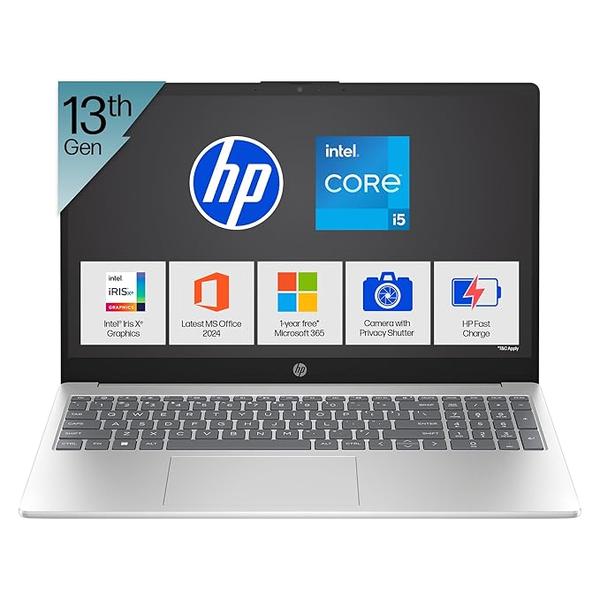HP Laptop 39.6 cm (15.6) 15-fd0466TU, SilverFeatures 13th Generation Intel® Core™ i5 processorWindows 11 Home Single Language39.6 cm (15.6) diagonal FHD display with Intel® UHD Graphics8 GB DDR4-3200 MT/s RAM512 GB SSD Hard DriveHP True Vision 1080p FHD camera, Full-size, soft grey keyboard with numeric keypadGet a fresh perspectiveExtend beyond performance to let your PC do even more at onceIntel® UHD Graphics, Flicker-free, Full HD display, Anti-glare paneHP WORLD IN MANEWADA ROADHP WORLD IN AYODHYA NAGARHP WORLD IN HUDKESHWAR ROADHP WORLD IN MEDICAL SQUAREHP WORLD IN BESA ROADHP SHOP IN MANEWADA ROADHP SHOP IN BESA ROAD HP SHOP IN HUDKESHWAR ROADHP SHOP IN MEDICAL SQAUREHP SHOP IN AYODHYA NAGAR