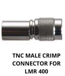 TNC MALE CRIMP CONNECTOR FOR LMR 400