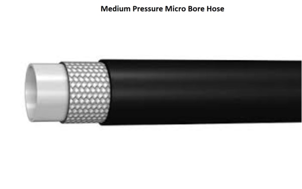 MEDIUM PRESSURE MICRO BORE HOSE