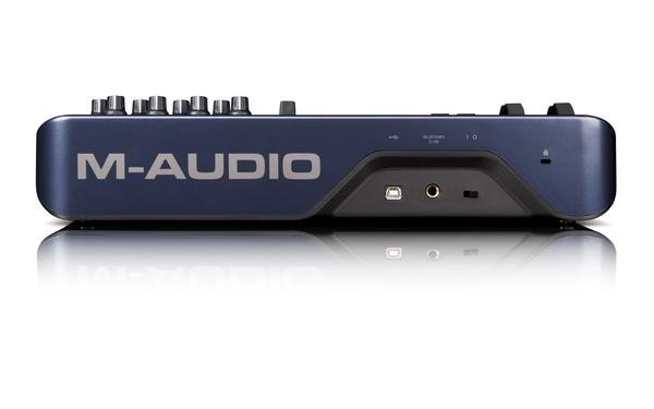 The Oxygen 25 USB MIDI controller delivers next-generation functionality from M-Audio®, the leading innovator in mobile music production technology. The Oxygen 25 features eight assignable knobs, plus dedicated transport and track select buttons. DirectLink mode automatically maps these controls to common DAW functions* including transport, mixer, track pan and plug-in parameters. Built-in factory presets offer support for popular virtual instruments right out of the box—no complicated setup required. Velocity-sensitive keys and a sleek, compact design round out a portable keyboard that’s perfect for laptop production, live DJ performance, triggering samples or composing on the go. No other MIDI controller in this price range has so much functionality while remaining easy to use.Streamlined Session ControlFeaturing eight assignable knobs, a programmable slider, dedicated transport controls and track up/down buttons, the Oxygen 25 gives you total control over your session—allowing you to stay engaged in the creative flow of recording and mixing music rather than being interrupted by the constant back and forth between QWERTY keyboard and MIDI controller. DirectLink mode automatically maps Oxygen 25 controls to common DAW parameters*—while factory presets provide instant mapping to popular virtual instruments including Xpand!™2, Hybrid™, Velvet®, Strike®, Oddity, ImpOSCar and MiniMonsta. Use the dedicated Select buttons to quickly switch MIDI channels and presets for deep tactile control over multitimbral software instruments. Interfacing a MIDI controller with your software doesn’t get any easier than this.Professional QualityM-Audio pioneered the category of mobile MIDI keyboard controllers, and we continue to be the best-selling name in the game. In fact, M-Audio controllers are used by more professional producers and players than any other brand on the market. Thanks to continued innovation over the course of nearly a decade, you’ll find that the Oxygen 25 controller has a solid, reliable build—and puts as much musicality into the keyboard as it does into the complement of other MIDI controls.A New Approach to Making MusicWith Ignite, you can now capture your ideas quickly with professional results. Individual musical ideas are captured as phrases, simply called clips. Multiple clips can be played back together, or even grouped to create more complex phrases and song sections. Ignite provides seamless integration with any current M-Audio keyboard controller. Once connected to your computer, the key parameters will be automatically assigned, or mapped, to the front panel controllers. This tight integration provides an out-of-the-box solution that simply works—with no set-up chores to perform.Pro Tools CompatibleThe Oxygen 25 MIDI controller offers out-of-the-box integration with Pro Tools® software—the industry standard DAW found in professional, project and personal studios around the world. With DirectLink, the Oxygen 25 controls instantly map to key parameters on the Pro Tools Mixer, Edit and Transport windows—as well as the powerful suite of virtual instruments bundled with Pro Tools. Together, Oxygen 25 and Pro Tools software provide streamlined workflow in a formidable system with tons of interface options and industry-standard file compatibility.Ultra-Compact DesignThe Oxygen 25 keyboard packs an amazing amount of control for DAWs and soft synths into an incredibly small footprint. There’s always room for it—even in the most crowded desktops, efficient stage rigs or compact studios. It’s also the perfect complement to your laptop for making music anywhere inspiration strikes—whether relaxing on the couch, writing on a plane or jamming on a tourbus. With the Oxygen 25 MIDI controller, you can carry your entire mobile laptop studio in a shoulder bag.Sound Your BestIncluded with Ignite are over 275 remarkable instrument sounds developed by AIR Music Technology. In addition to a versatile arpeggiator, Smart MIDI technology provides both a Chord Player and a Phrase Player that can introduce new musical parts to enhance your production—even a drum pattern. Email your ideas to the rest of the band. Share your musical ideas and songs with other musicians through SoundCloud—all without ever leaving Ignite. Plus, you can export WAV and MIDI files, and then import them into any DAW recording software—including Pro Tools.Features - 1. 25 velocity-sensitive keys2. 8 MIDI-assignable knobs3. 1 MIDI-assignable slider4. 6 dedicated transport controls5. Dedicated track up/down buttons6. DirectLink mode automatically maps controls to common DAW parameters7. Factory presets map controllers to popular virtual instrument software8. Unique Select buttons for on-the-fly step through of presets, program changes and MIDI channels9. 4 velocity curves and 3 fixed velocity settings10. Sustain pedal input11. Class-compliant with Windows XP, Windows Vista and Mac OS X12. USB bus powered13. Includes Ableton Live Lite14. Includes Ignite music creation softwareSpecifications - MIDI Data from variable controllers:MIDI Control NumberRPN/NRPNProgram, Bank LSB, Bank MSBPitch BendGM/GM2/XG SysEx MessagesMIDI Data from buttons/switches:Note OnNote On/Off toggleMIDI CC On/Off toggleProgram, Bank LSB, Bank MSB presetsMIDI Machine Control functionsGM/GM2/XG SysEx messagesWeight:3.8lbs. (1.7kg)Size: 16.2“ L x 9.4” W 3.7