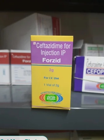 Forzid 2gmGet Latest PriceQuantity Unit	VialSHREE GURU PHARMA MIRA ROAD (E) FORZID 2GM INJECTION AVAILABLE AT WHOLE SALE            