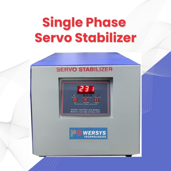 A servo stabilizer is an electrical device that helps maintain a constant voltage output for electronic equipment by automatically adjusting the voltage levels.