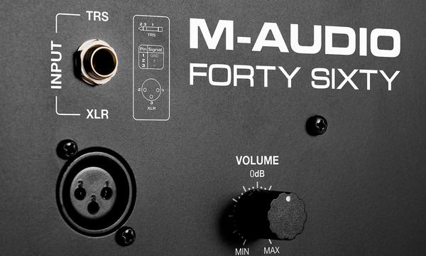 The M-Audio Forty Series isn’t just about hearing your music – it’s about experiencing it the way it was meant to be heard. Whether you’re in a home studio or a professional environment — these monitors deliver the performance and flexibility that producers have come to expect.M-Audio FORTY SIXTY Full Feature List - • 100 watts bi-amplified, rear-ported design • 6.5” extended bass response Kevlar woofer • 1” high-frequency drivers with waveguide • Professional-Grade Burr-Brown A-D Converter • Precision DSP internal Crossover and EQ • Instant front panel FLAT and HYPE reference modes • Bluetooth 5.3 TWS stereo wireless audio streaming • M-Audio Forty Series Control App for custom equalization and presets • Rear Panel trim control • XLR and TRS analog inputsFrequency Response - 39Hz – 22kHz (-10dB)Maximum SPL - 113dB-SPLCoverage Pattern - 120° x 90°Enclosure - Ported Vinyl Wrapped MDFPower Configuration - Bi-Amplified Class ABPower Amplification - 100W total (60W LF / 40W HF)LF Driver - 6.5-inch (165mm) Kevlar WooferHF Driver - 1-inch (25mm) Soft Dome TweeterInput Types - 1 x XLR and 1 x TRSConverter SNR - >120dBBluetooth - 5.3Bluetooth Range - 100FT / 30.5mDimensions (HWD) - 13.2 x 8.5 x 8.6 in / 335 x 216 x 218 mmWeight - 15.8 lbs / 7.2 kg