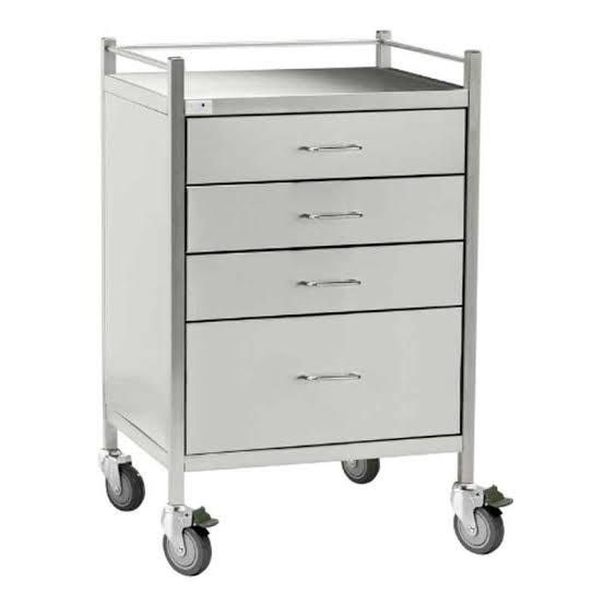 • Size: 780L X 490 D X 920 H• Four 5” whish wheels with brakes• Total lock key system• Upgraded efficiency of storing and mobilityHospital Furniture Manufacturer in India/Gurgaon/Delhi NCRBest Medical furniture supplier/Manufacture in Gurgaon/Delhi NCRHospital Medical Equipments supplier/Manufacture in Gurgaon/Delhi NCR