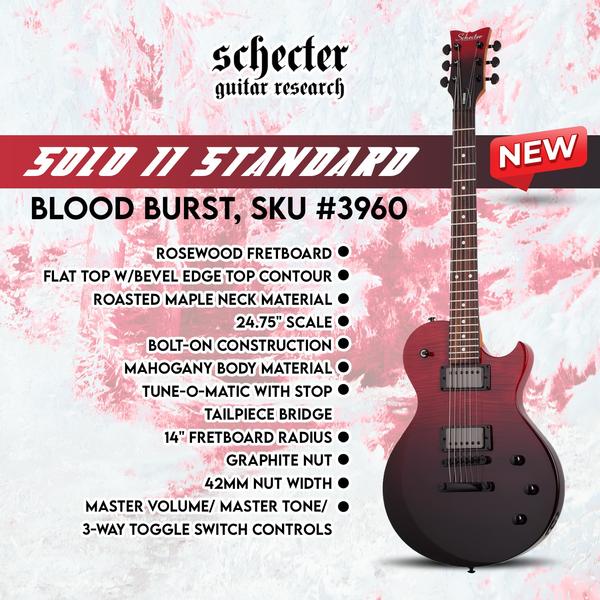 Solo-II Standard Electric Guitar Blood Burst
