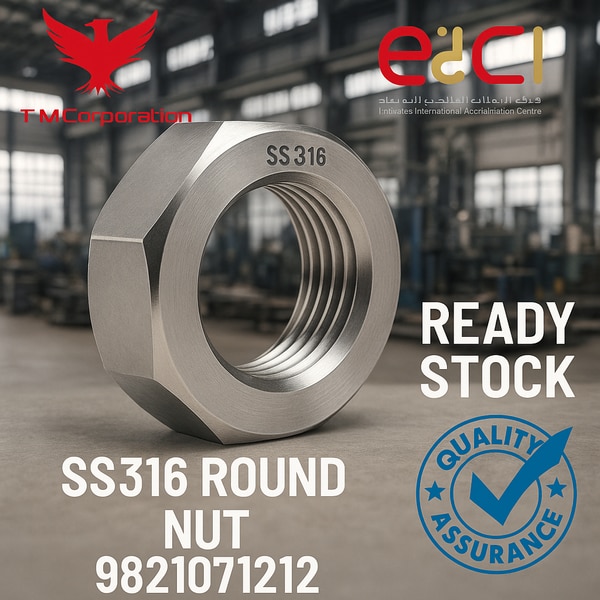 ABOUT SS 316 ROUND NUT SS 316 Round Nut is a precision-engineered fastening component made from Stainless Steel 316, known for its excellent corrosion resistance, especially in marine and chemical environments. It is typically used where strength, reliability, and long-term resistance to extreme conditions are required.MATERIAL SELECTION OF 316 RIUND NUT. The process start with selection the raw material. The raw material are selection in grade stainless steel 316 (A4). Then in grade 316 round bar are taken.CUTTING OF SS 316 ROUND NUT. Round rod are taken and cut in small pcs as per requirement of consumers. SHAPING OF SS 316 ROUND NUT. Then the small pcs of round which has been cut they are given shape. THREADING OF SS 316 ROUND NUT. After the shaping then they are treaded. There are many types of treading:- Thread Type: Metric / UNF / UNC (customizable). FINISHING OF 316 ROUND NUT SS.Then the round nut ss 316 are given finishing (Types of finishing)– Polishing, passivation, or pickling.STANDARD OF SS ROUND NUT 316.Standard of ss 316 round bar: DIN, ISO, ASTM.INSPECTION OF SS ROUND NUT 316Quality control and dimensional checks.Chemical Composition of SS316 ROUND NUT :Element PercentageChromium (Cr) 16.0 – 18.0%Nickel (Ni) 10.0 – 14.0%Molybdenum (Mo) 2.0 – 3.0%Manganese (Mn) ≤ 2.0%Silicon (Si) ≤ 1.0%Carbon (C) ≤ 0.08%Phosphorus (P) ≤ 0.045%Sulfur (S) ≤ 0.03%Iron (Fe) BalanceApplications (20 Uses):1.Ss 316 round nut are use in Marine equipment2.Ss 316 round nut are use in Chemical processing plants3. Ss 316 round nut are use in Pharmaceuticals4. Ss 316 round nut are use in Food processing machinery5. Ss 316 round nut are use in Heat exchangers6. Ss 316 round nut are use in Seawater equipment7. Ss 316 round nut are use in Pumps and valves8. Ss 316 round nut are use in Petrochemical equipment9. Ss 316 round nut are use in Paper & pulp industry10. Ss 316 round nut are use in Oil & gas fittings11. Ss 316 round nut are use in Offshore rigs12. Ss 316 round nut are use in Boilers and condensers13. Ss 316 round nut are use in Desalination plants14. Ss 316 round nut are use in Construction (SS fasteners) 15. Ss 316 round nut are use in High-humidity environments 16. Ss 316 round nut are use in Automobiles 17. Ss 316 round nut are use in Railway coaches 18. Ss 316 round nut are use in Medical equipment 19. Ss 316 round nut are use in Dairy plants 20. Ss 316 round nut are use in Fire safety systemsPacking of ss 316 round nut Proper anti-rust packaging. Packed in HDPE bags or boxes. Cartons or wooden crates for bulk shipping. Can include oil coating or vacuum packing if needed. We see that there is no damage on ss 316 round nut. Then ss 316 round nut are count. And dispatch for delivery. We also export our product round nut ss 316 all over the country. Our company has till now we have export the round 316 nut ss in india to every state and in foreign too. We also provide the long nut ss 316 round nut all over the country. For example:- UAE, Saudi Arabia, Australia, Europe, Russia, Germany, United States of America, London, Canada, Iran, Turkey, Bangladesh, Thailand, Italy, France, South Africa, Sri Lanka, Israel, Oman, Finland, Qatarand, Kerala, Visakhapatnam, Tamil Nadu, Karnataka, MIDC, Gujarat, Uttar Pradesh, Delhi, Noida, Andhra Pradesh, Bangalore, Goa, Chandigarh, Puducherry, Bihar, Telangana, Hyderabad, Assam, Himachal Pradesh, Chhattisgarh, Odisha etc.With ready stock, custom sizing, and expert support, Artha Alloys is your trusted source for stainless steel fasteners.Why to choose ARTHA ALLOYS for stainless steel 304 rivet. Delivery is always on time.Raw material is always ready stock. Quality assurance.No minimum order quantity. Inspection of processed goods.In-House Manufacturing.Trust & Transparency.Custom Solutions.Serving All Industries.Support You Can Count On :-Dedicated customer service, quick response time, and after-sales support. Contact: 9821071212 for technical help, pricing, or urgent supply.Our steel is strong—but our customer relationships are even stronger.”ISO 9001: 2008 certificate company. Supplying to Indian and oversea consumers. Government of india recognised export house.