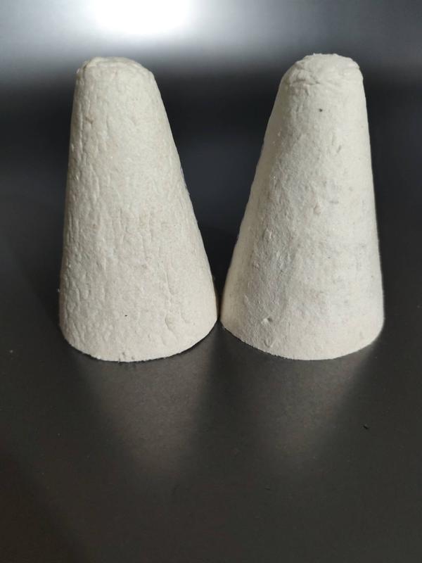 Product Description – Ceramic Fiber Cone for Aluminium IndustryThe Ceramic Fiber Cone is a precision-formed refractory shape engineered to withstand extreme temperatures encountered in aluminium processing. Made from high-purity ceramic fiber, it provides superior thermal insulation, excellent resistance to molten metal splash, and low heat storage. Commonly used in molten aluminium handling systems, casting areas, and transfer equipment, it helps reduce heat loss, enhance energy efficiency, and protect critical components from thermal shock. Lightweight, durable, and easy to install, the cone improves process stability while minimizing maintenance downtime.