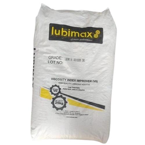 LUBIMAX 141 is a high-performance additive used in lubricating oils to enhance viscosity index, providing better thickness and stability across temperature ranges. VII polymers improve oil flow in cold conditions and maintain film strength at high temperatures.