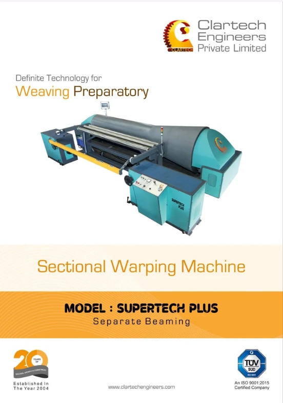 Supertech Sectional Warping Machine