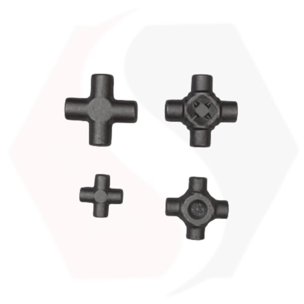 Introducing our meticulously crafted Forged Universal Joint, the perfect solution for all your mechanical needs. Precision forged to ensure durability and strength, this universal joint is designed to seamlessly connect rotating shafts for smooth and efficient action. Say goodbye to wear and tear with our top-quality, long-lasting product. Trust in our expertise and choose the Forged Universal Joint for all your forging needs.