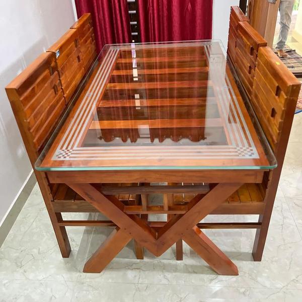 Rubber Wood Dining Table