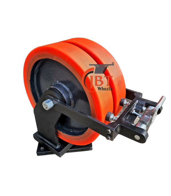 we are making extra heavy duty caster wheels upto 20 ton load capacuty as per customers requirement 