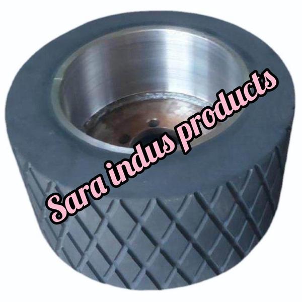 Approximate pricing is provided; final cost may differ based on size. A diamond grooved rubber wheel refers to a type of wheel that features a rubber surface with a pattern of diamond-shaped grooves, which is designed to offer enhanced traction, stability, and durability. These wheels are commonly used in various industrial and commercial applications where traction, non-marking properties, and resistance to wear are critical.APPLICATIONS :Material Handling EquipmentAutomated Guided Vehicles (AGVs)Conveyor Systems