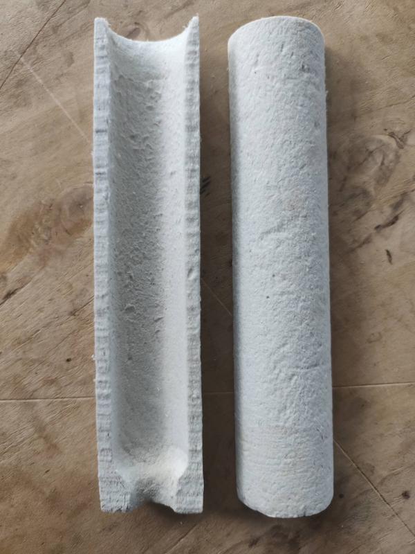 Our Ceramic Fiber Sleeve is a flexible, woven thermal insulation product made from high-purity ceramic fiber yarns. Specially designed for high-temperature applications, it provides excellent heat resistance up to 1260°C and protects cables, hoses, and pipes from direct flame, heat, and thermal shock.The center-cut image clearly displays the internal fiber structure, highlighting its dense weave and durability. Ideal for furnaces, foundries, and heavy industrial use, this sleeve offers low thermal conductivity, lightweight handling, and easy installation in confined or curved spaces.✅ Key Features:High-temperature resistanceFlame and thermal shock protectionDurable and flexibleAvailable in various diameters and lengthsIdeal for cable and pipe insulation in extreme conditions