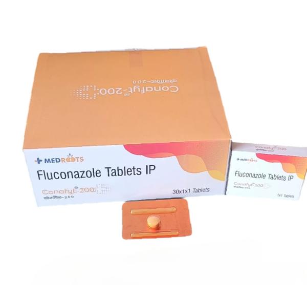 CONAFYT-200 TAB USESFluconazole is used to treat serious fungal or yeast infections, including vaginal candidiasis, oropharyngeal candidiasis (thrush, oral thrush), esophageal candidiasis (candida esophagitis), other candida infections (including urinary tract infections, peritonitis [inflammation of the lining of the stomach], and ...