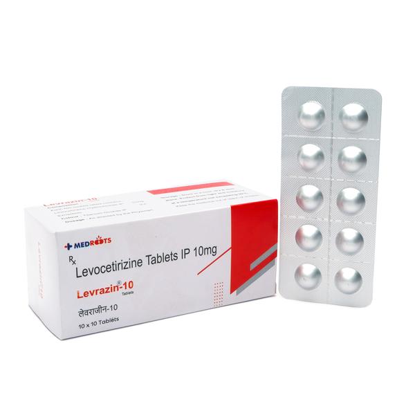 Levocetirizine is used to relieve the symptoms of hay fever and hives of the skin. It is an antihistamine that works by preventing the effects of a substance called histamine, which is produced by the body. Histamine can cause itching, sneezing, runny nose, and watery eyes