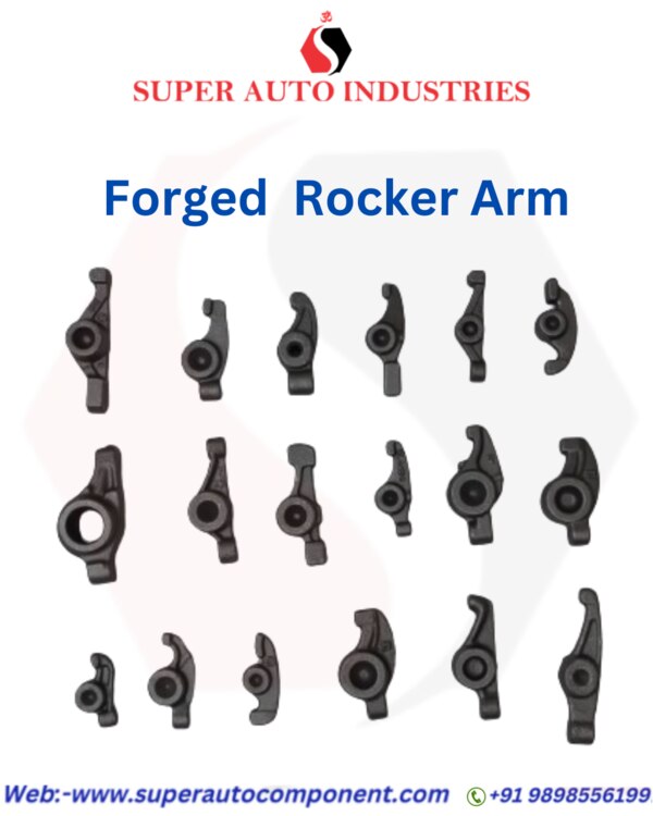 Forged rocker arms are high-performance engine components designed to transfer camshaft motion to the engine's valves with superior strength and reliability. Manufactured using precision forging processes, these rocker arms offer increased durability, reduced flex under high RPMs, and improved performance in demanding applications such as racing, off-road, or high-performance street engines. Compared to cast or stamped rocker arms, forged versions provide better resistance to fatigue and wear, making them ideal for engines with aggressive cam profiles or forced induction.