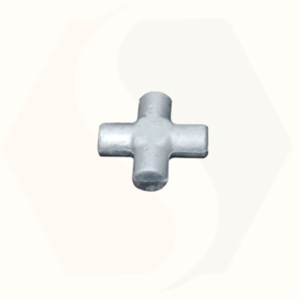 A forged universal joint (U-joint) is a mechanical component designed to transmit rotary motion between two misaligned shafts. Manufactured through forging, this type of U-joint offers superior strength, durability, and resistance to wear and fatigue. Commonly used in drive shafts of vehicles and industrial machinery, forged U-joints ensure smooth torque transfer under high load and variable angle conditions. The forging process enhances the joint’s structural integrity, making it ideal for heavy-duty and high-performance applications.Keywords:Forged universal jointU-jointForged U-jointHeavy-duty U-jointAutomotive U-jointDrive shaft jointIndustrial universal jointPrecision forged U-jointCross and bearing kitHigh-strength U-jointTorque transfer componentMechanical linkagePower transmission jointOff-road vehicle U-jointAgricultural machinery U-jointDurable universal jointSteel U-jointForged steel U-jointRotational motion connectorMisaligned shaft coupling