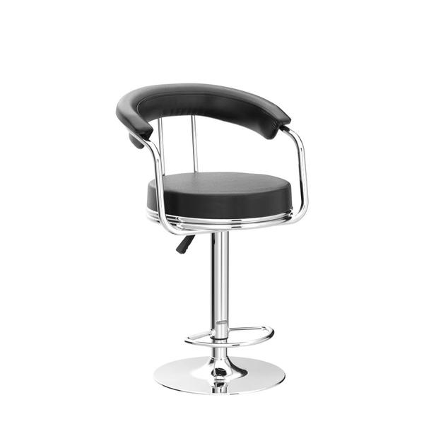 Elegant & Comfortable Bar StoolAdd a touch of style and function to your space with this modern bar stool. Designed with a sleek frame and cushioned seat, it offers the perfect blend of aesthetics and comfort.Design: Contemporary design with a minimalistic finishMaterial: Premium quality metal/wooden legs with durable upholstery (leather/fabric options)Height: Adjustable height to fit bar counters and kitchen islandsSeat: Ergonomic padded seat with footrest support for extra comfortRotation: 360-degree swivel function