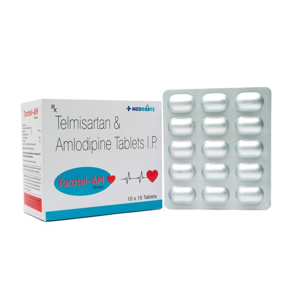 Telmisartan and amlodipine tablets (40mg/5mg) are a combination medication used to treat high blood pressure (hypertension). Telmisartan, an angiotensin II receptor blocker, and amlodipine, a calcium channel blocker, work together to relax blood vessels and improve blood flow, thus lowering blood pressure.