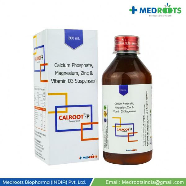 PHOSPHORUS 150MG) +MAGNESIUM 75MG + ZINC GLUCONATE EQ TO ELE. ZINC 4MG + VITAMIN D3 400 I.U. It is a dietary supplement formulated with calcium, magnesium, phosphorous, zinc and vitamin D3 that support healthy bones.