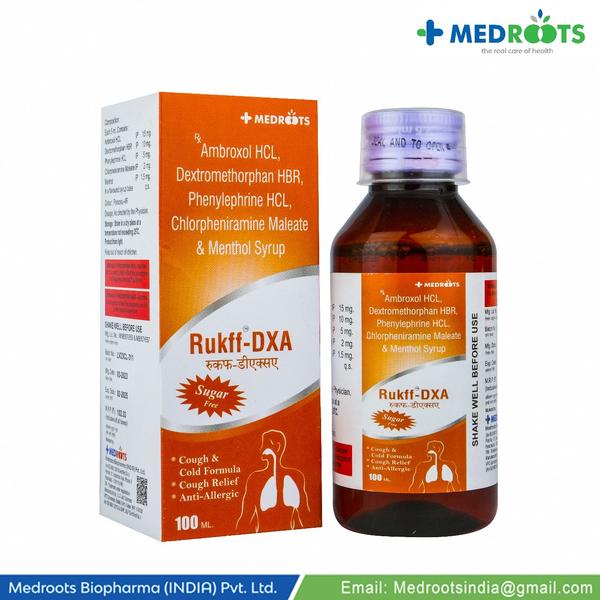 Ambroxol hydrochloride, chlorpheniramine maleate, and dextromethorphan hydrobromide syrup is a combination medication used to relieve symptoms of cough and cold, including those associated with allergies. Specifically, it helps with cough, runny nose, sneezing, and nasal congestion.