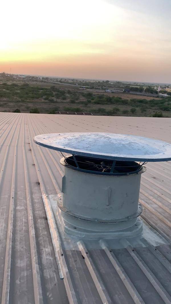 Motorized Roof Extractor Fan For Smoke And Heat In Bhilai