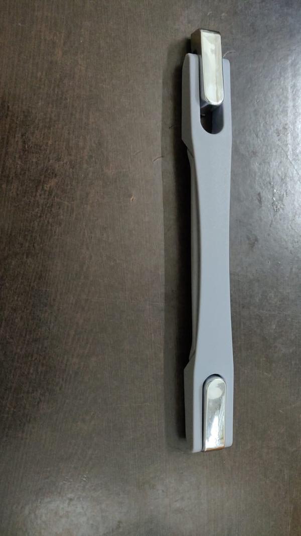 hard luggage handle available in grey & black