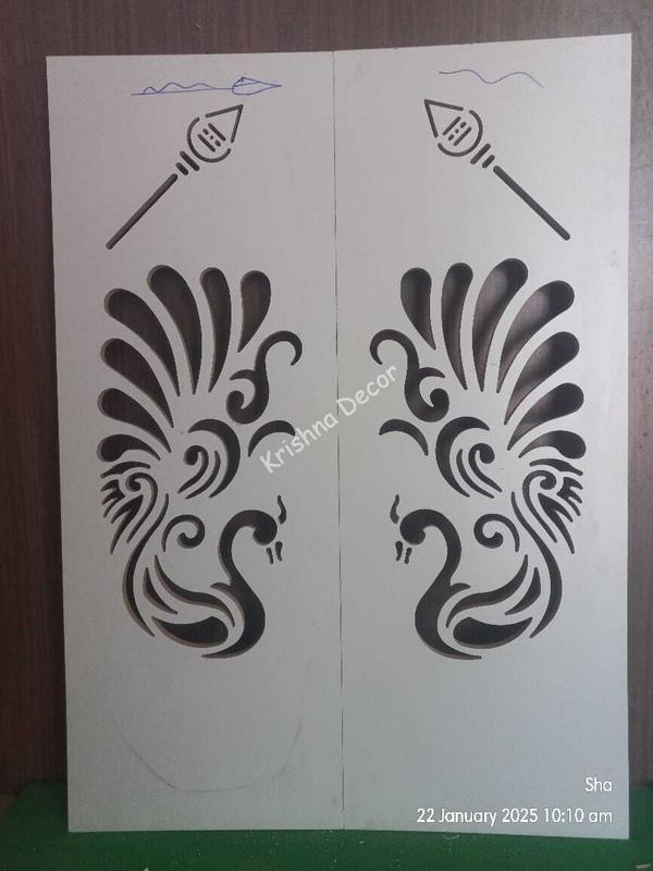 coimbatore 2d cnc cutting pooja design wood cutting.